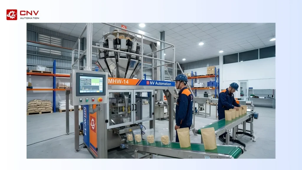 giảm chi phí nhân công đóng gói