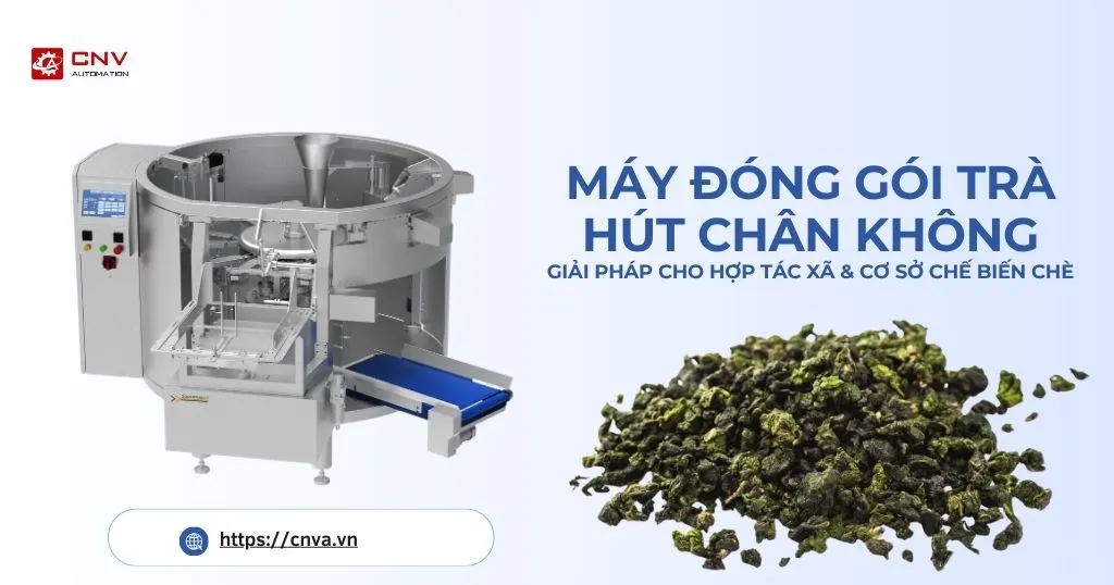 Máy đóng gói trà hút chân không