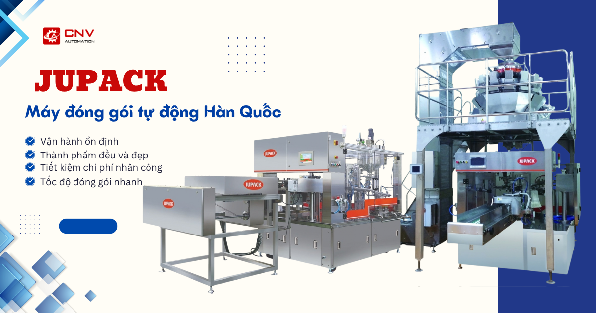 JUPACK – Thương hiệu máy đóng gói tự động đến từ Hàn Quốc